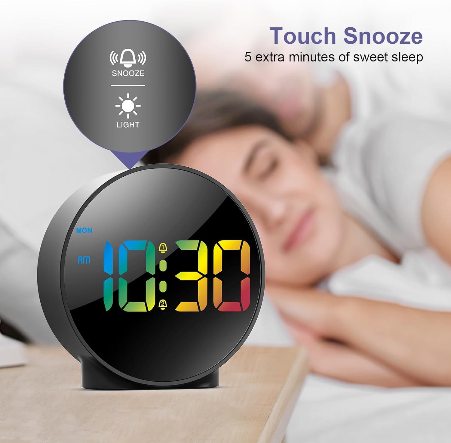 BlingBin Wecker LED Wecker Digital, Wecker günstig online kaufen