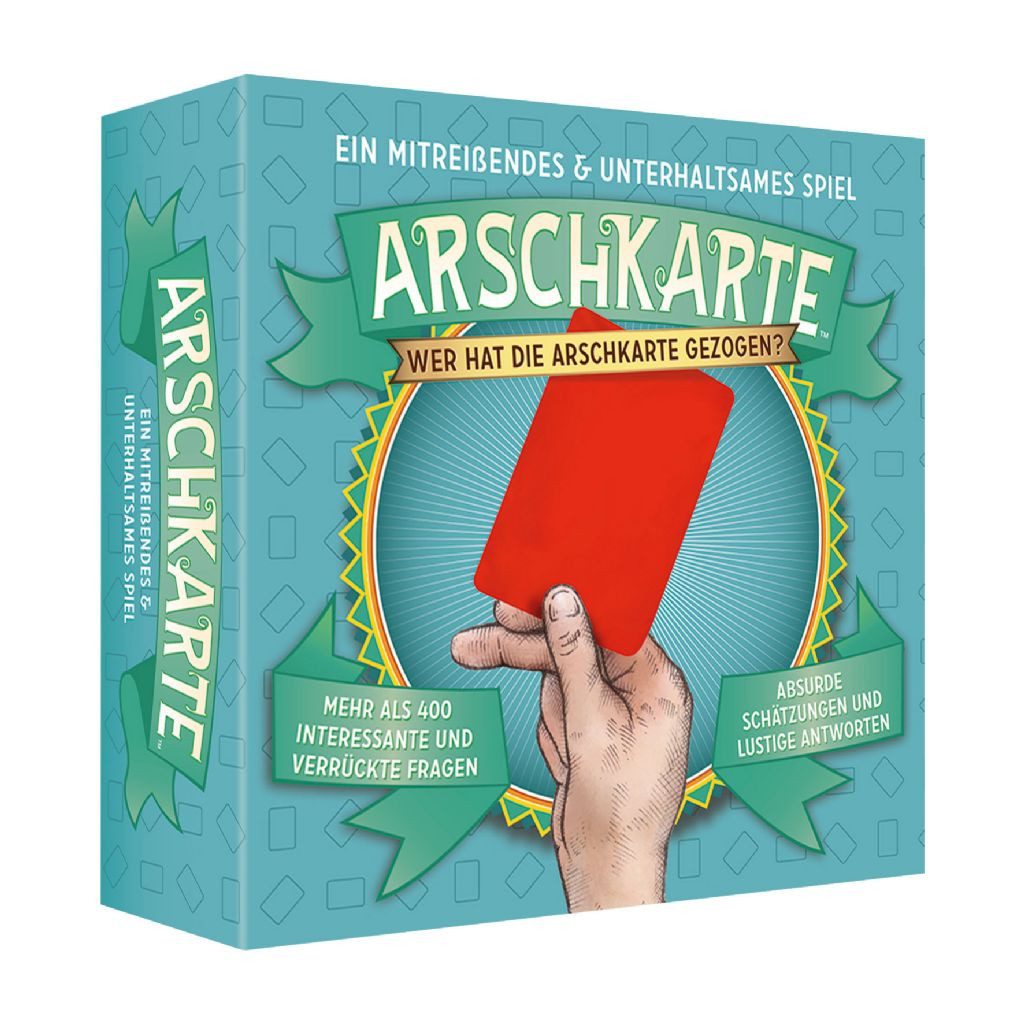 Kylskapspoesi Spiel Gesellschaftspiel "Arschkarte", Kartenspiel