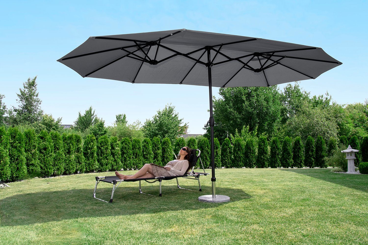 Sekey Sonnenschirm 400 x 200 cm günstig online kaufen