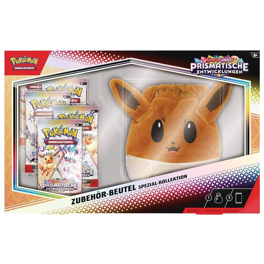 POKÉMON Sammelkarte Zubehör-Beutel Spezial-Kollektion Pokemon Karten deutsch
