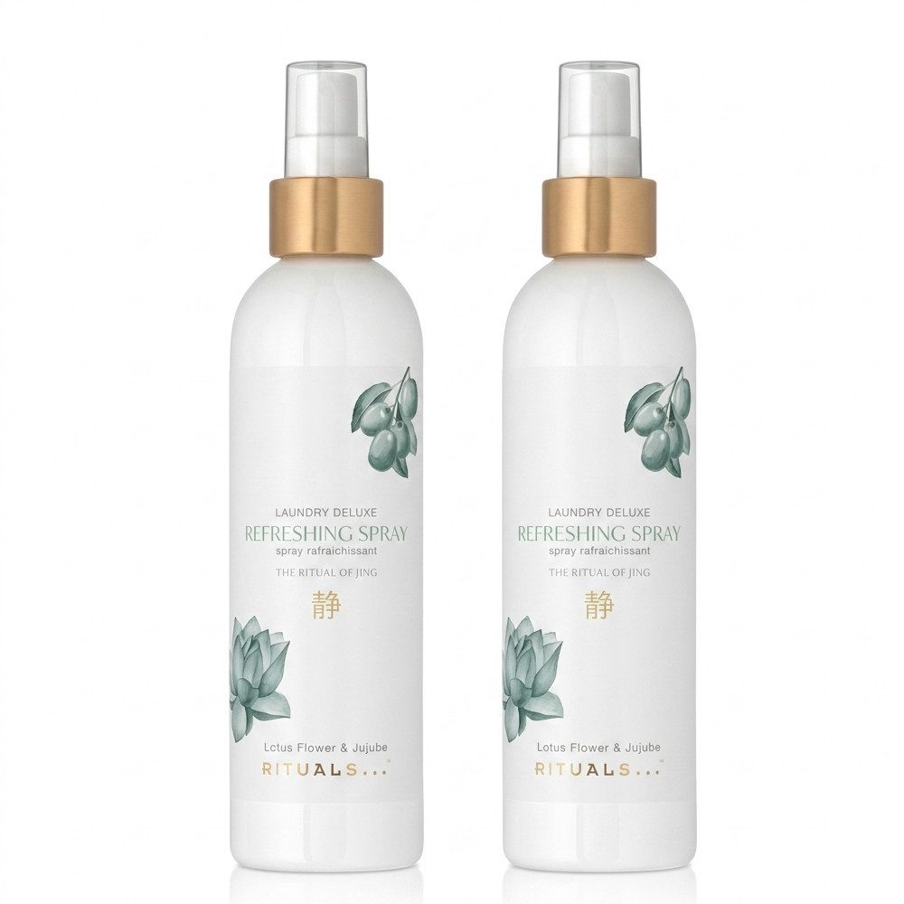 Rituals Textilerfrischer Rituals The Ritual of Jing Refreshing Spray 2er Set (Praktisches 2er Set für langanhaltende Frische, 1-St)