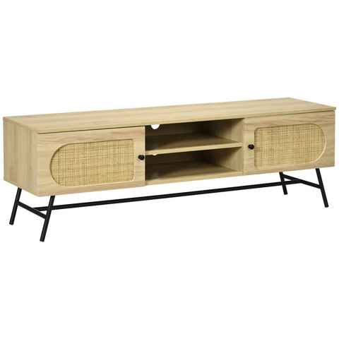 HOMCOM TV-Bank Fernsehschrank (TV-Schrank, 1 St., TV-Ständer), BxLxH: 39 x 150 x 48,3 cm