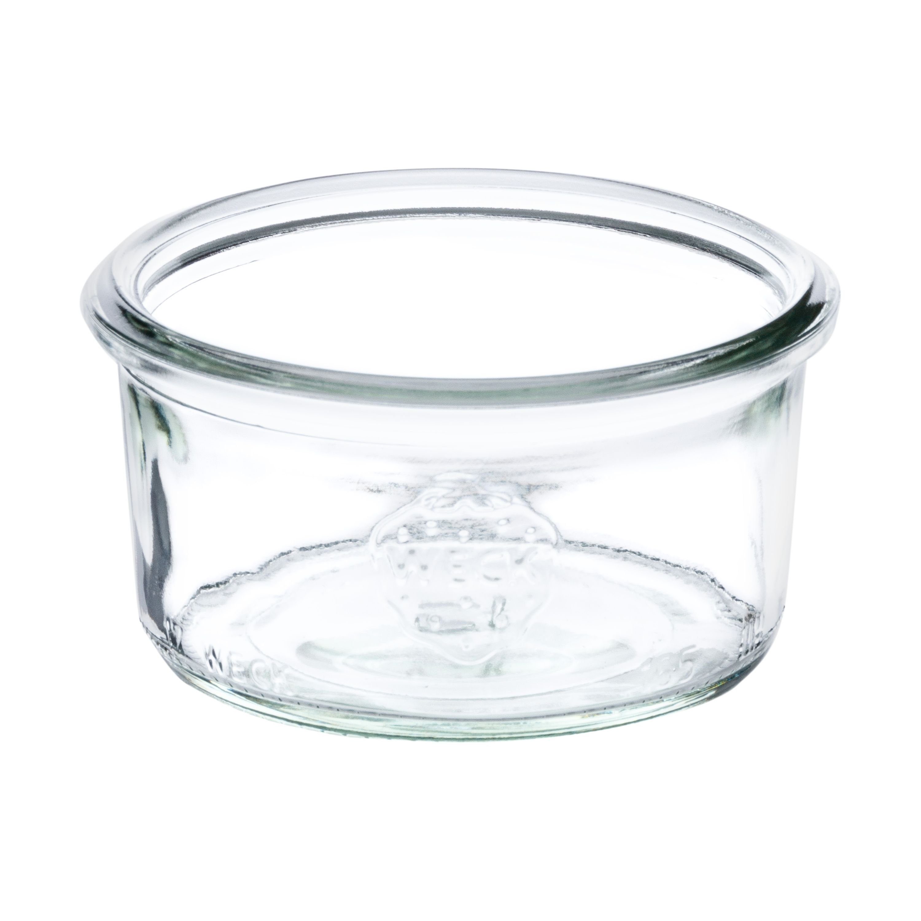 Weck Glas Einmachglas Glasdeckeln, 12 Set Gläser 12er MamboCat Sturzglas 165ml mit