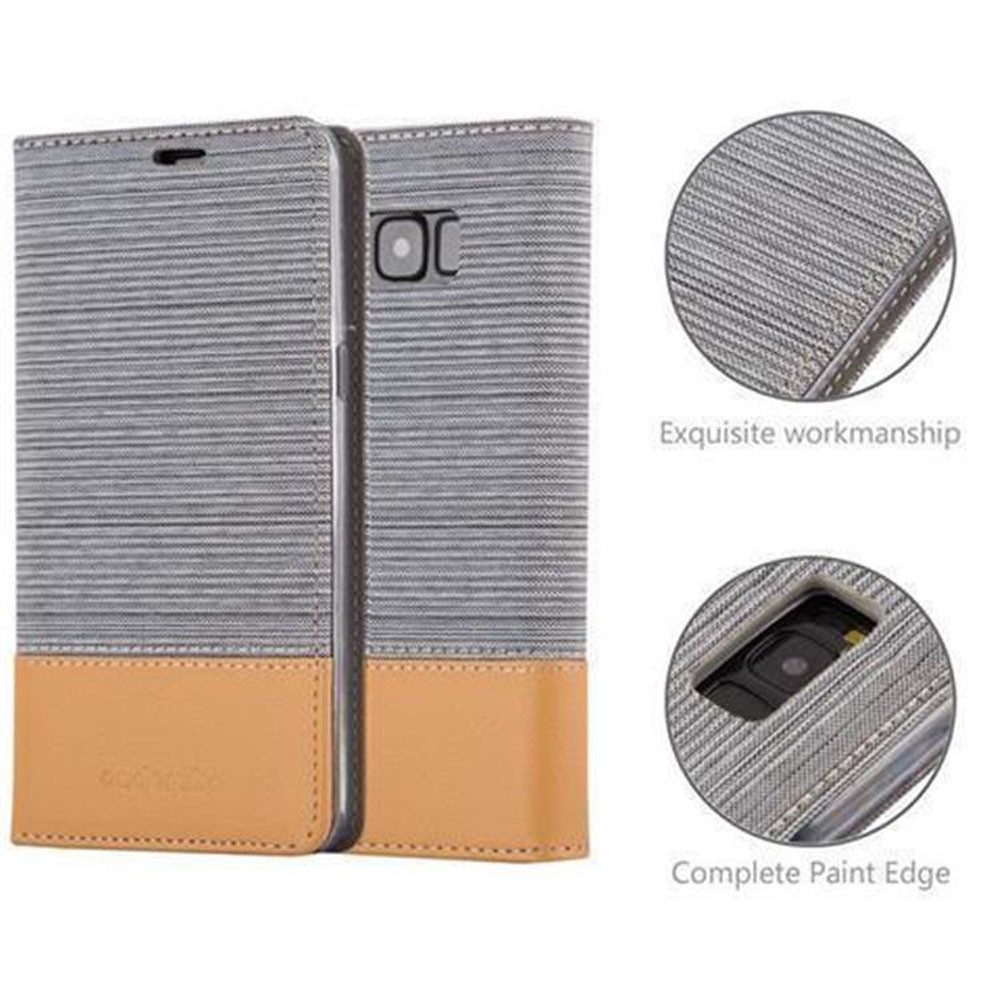 Cadorabo Handyhülle für Samsung Galaxy S8 PLUS Hülle Samsung Galaxy S8 PLUS, Klappbare Handy Schutzhülle - Hülle - mit Standfunktion und Kartenfach