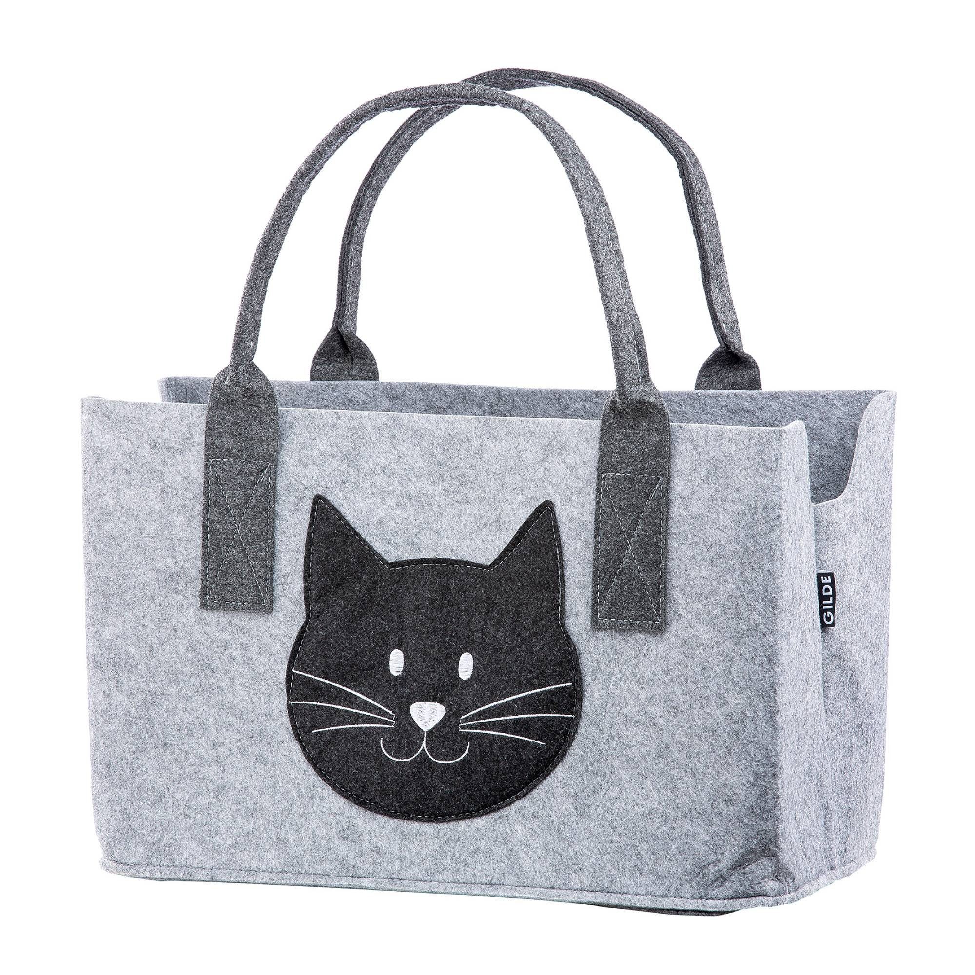 GMD Living Tragetasche KATZE, hochwertige Filztasche günstig online kaufen