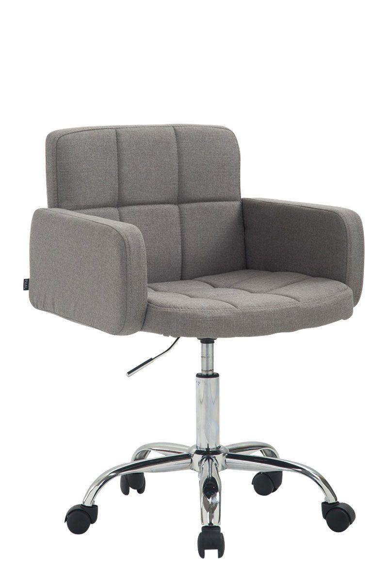CLP Drehhocker Los Angeles Stoff, höhenverstellbar und drehbar