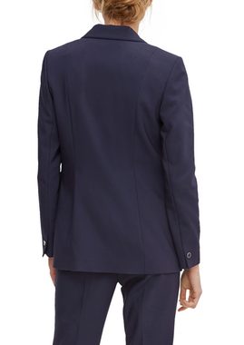 Comma Blusenblazer Taillierter Blazer in Baumwollmix