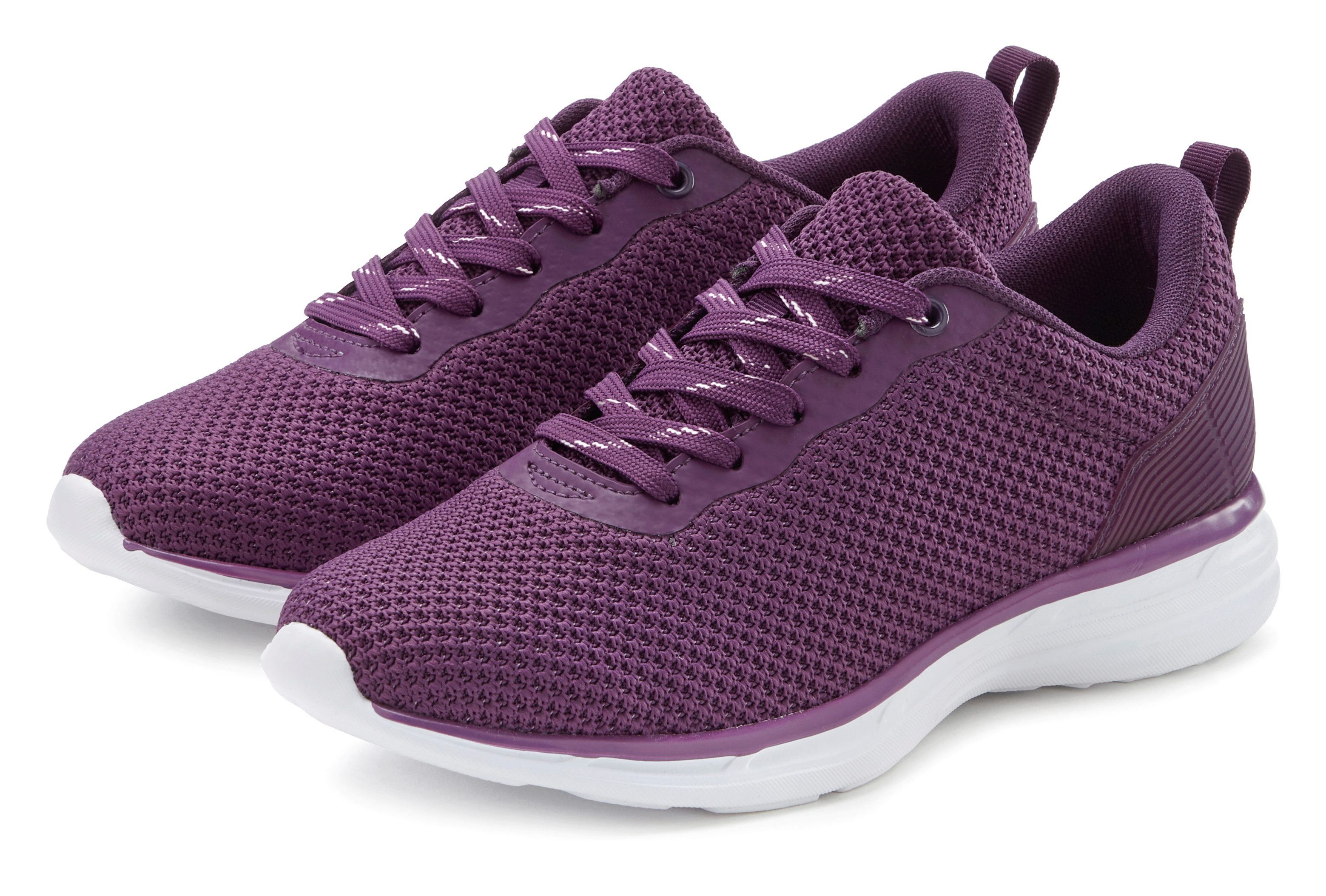 LASCANA Sneaker Schnürhalbschuh, Halbschuh, Freizeitschuh ultraleicht VEGAN günstig online kaufen