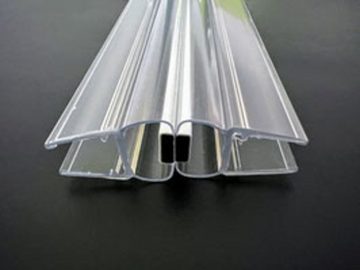 Kristhal Dusch- & Baddesign Duschdichtung Tür-Magnetdichtung 180° (1 Paar), für 6 und 8 mm universal, L: 200 cm, individuell kürzbar