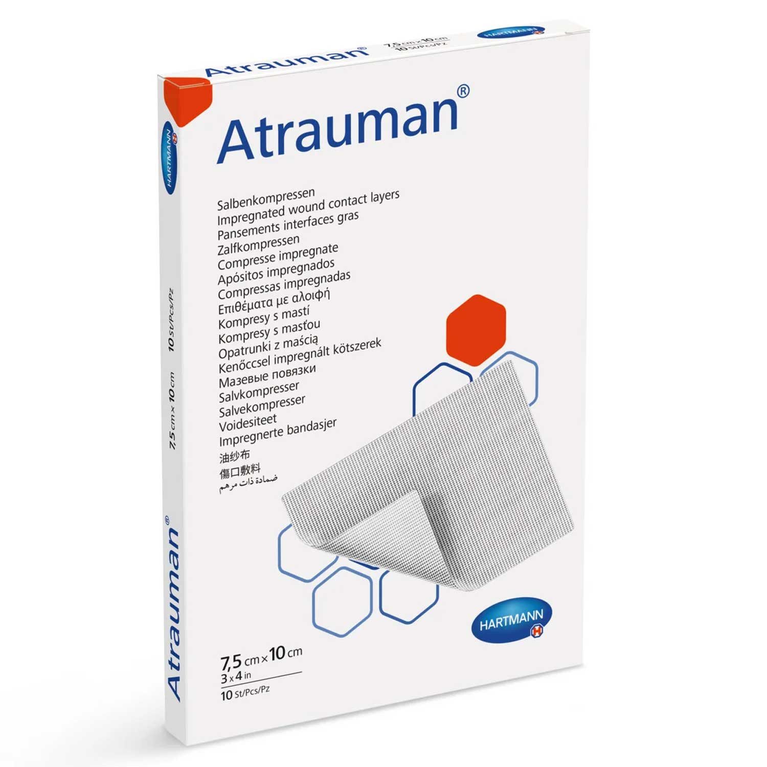 Wundpflaster Atrauman - 7,5 x 10 cm á 10 1x10 Stück