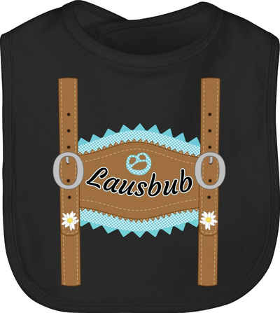 Shirtracer Lätzchen Lausbub Lederhose, Mode für Oktoberfest Baby Outfit