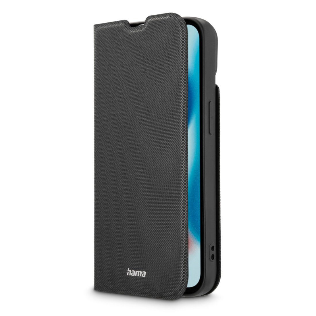 Hama Smartphone-Hülle Handytasche "Daily Protect" für Apple iPhone 13, Schwarz, Standfunktion, Magnetverschluss