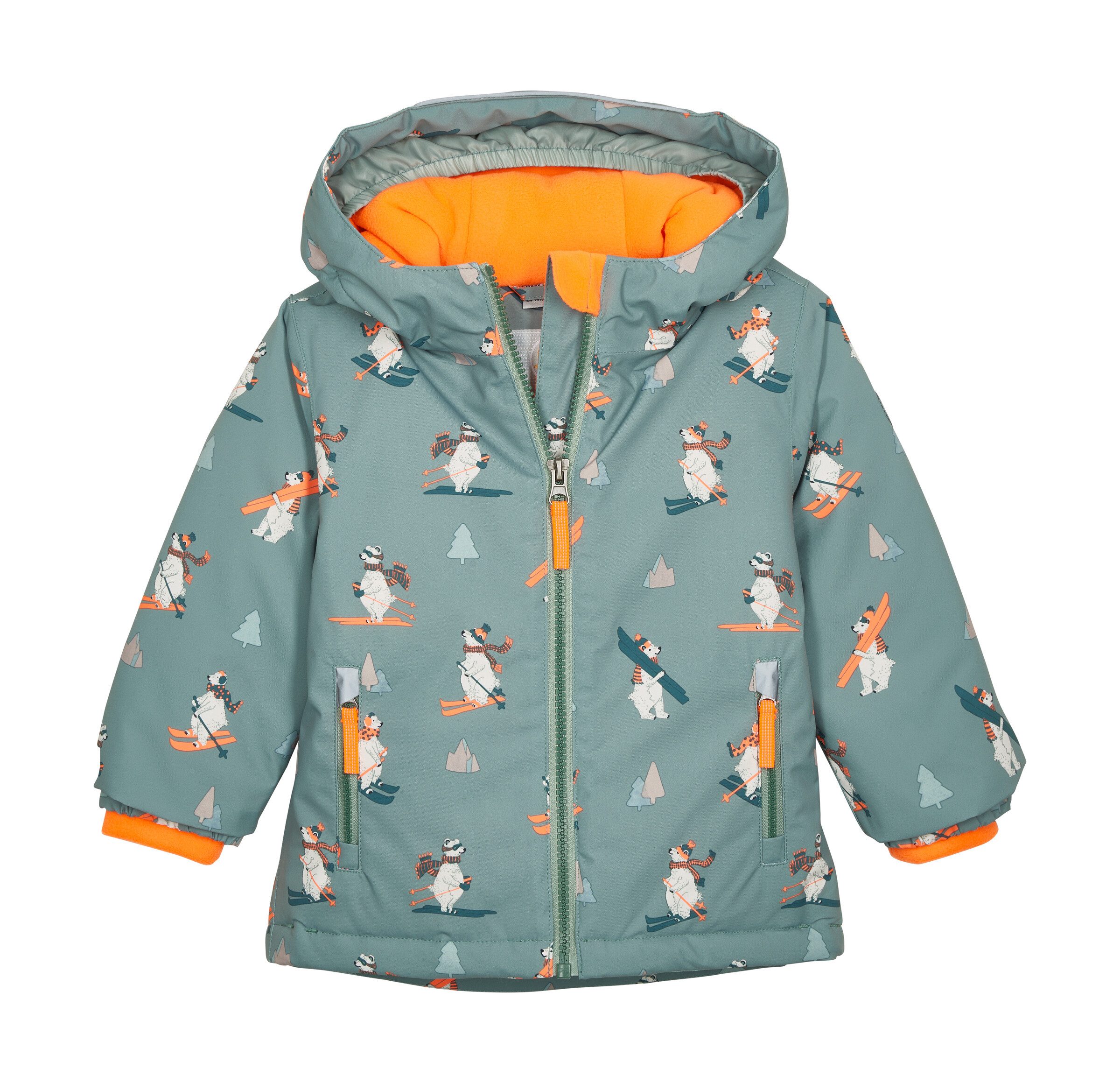 first instinct by killtec Skijacke FISW 27 MNS SKI JCKT Wasserdichte Skijacke mit verlängerbaren Ärmeln und Schneefang