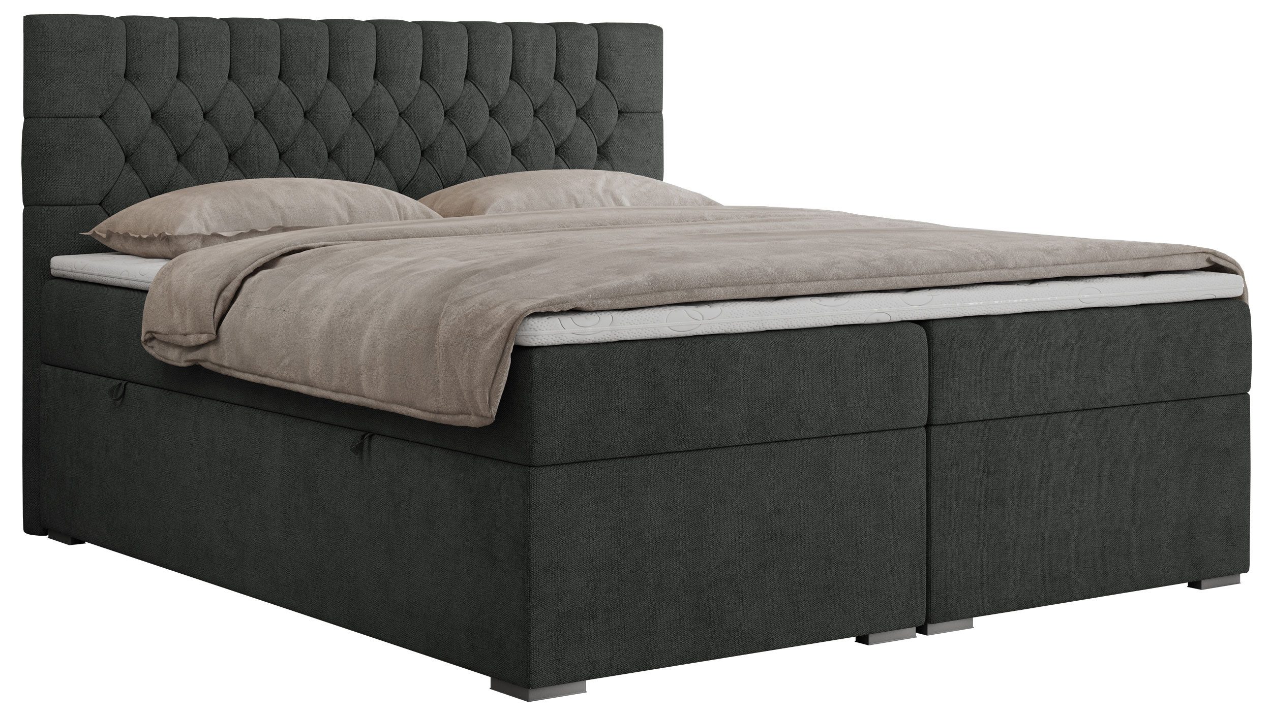 MKS MÖBEL Boxspringbett PERA (Set, Packung, günstig online kaufen