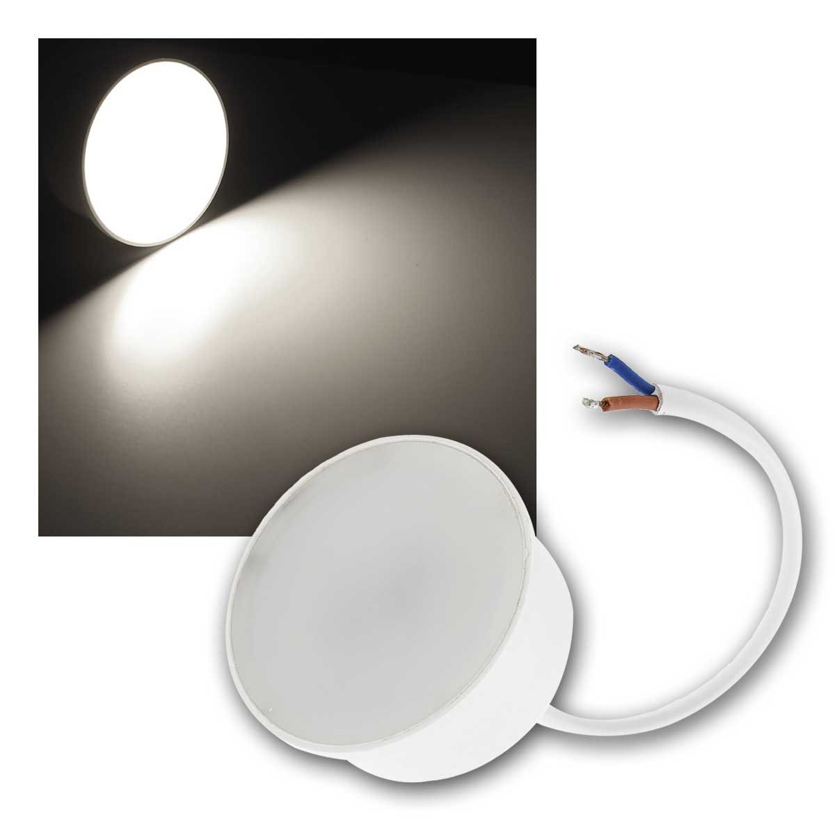 ChiliTec LED Deckenstrahler LED Modul "Piatto W7" neutralweiß 7W 550lm 120°, neutralweiß