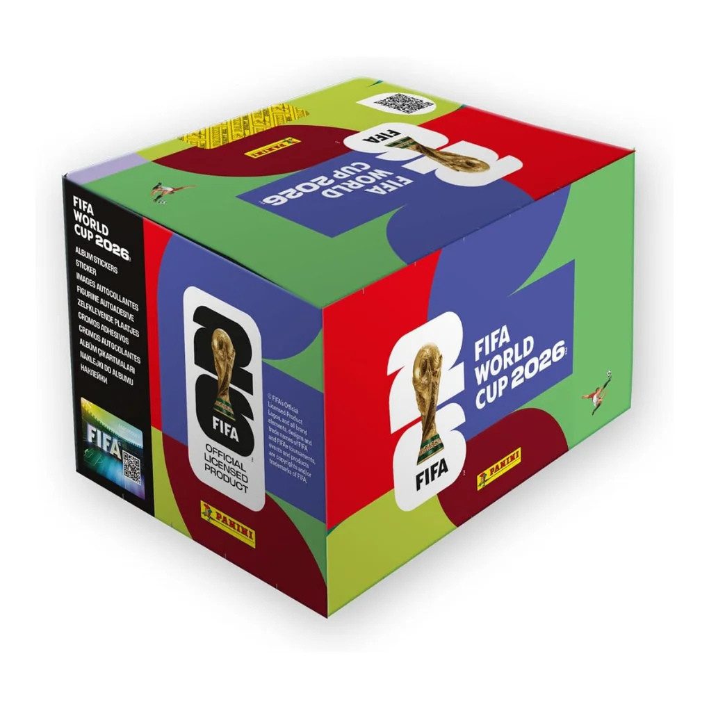 Panini Sammelkarte Panini FIFA World Cup 2026 Sticker Box 100er