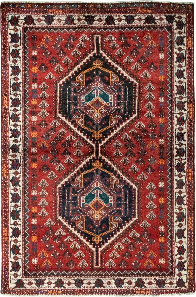 mm / Shiraz Orientteppich Perserteppich, Handgeknüpfter 10 Höhe: Trading, Orientteppich rechteckig, 104x153 Nain