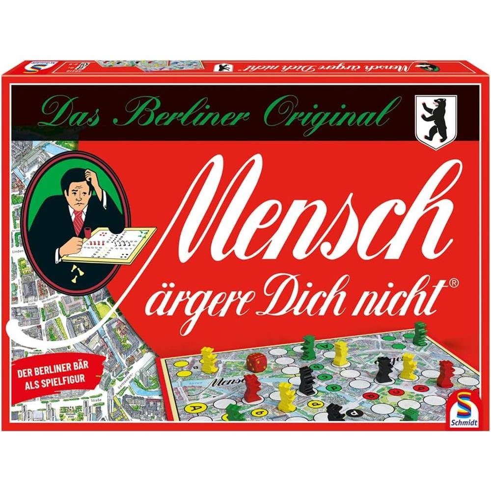 Schmidt Spiele Spiel Mensch ärgere Dich Nicht Berlin Sonderedition, Familienspiel Gesellschaftsspiel