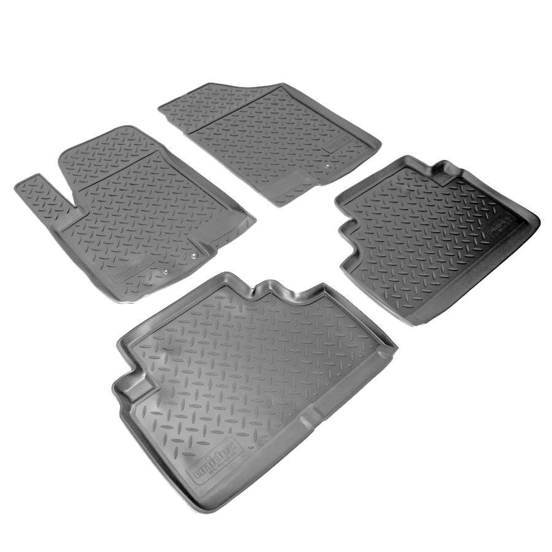 RECAMBO Auto-Fußmatten Gummimatten für KIA Venga, Typ YN, BJ 2009 - 2019, für Kia VENGA YN, Antirutschmatte, Auto 3D Allwetter Fußmatten, Schutz vor Verschmutzung