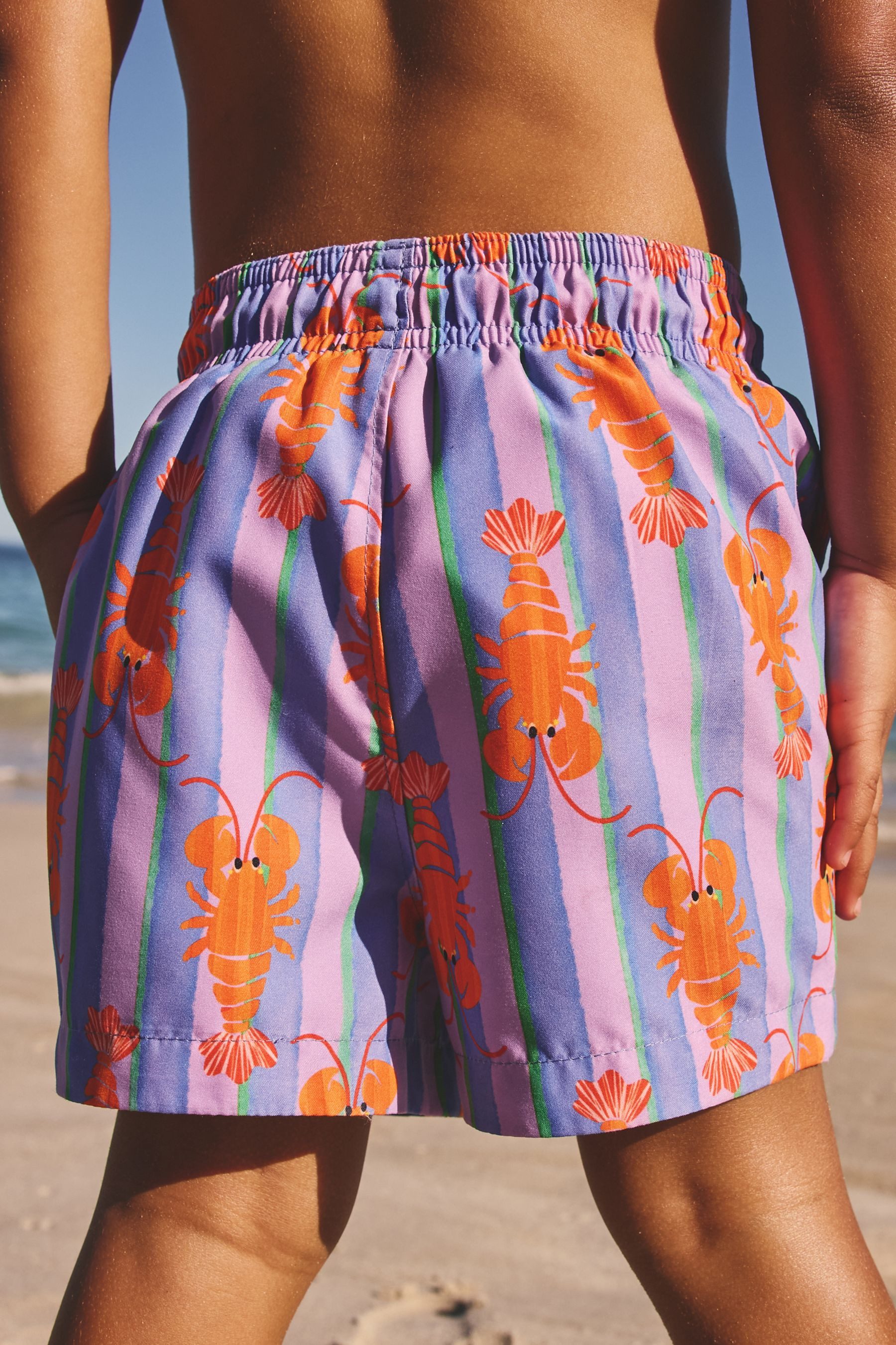 Next Badeshorts Badeshorts mit Print (1-St)
