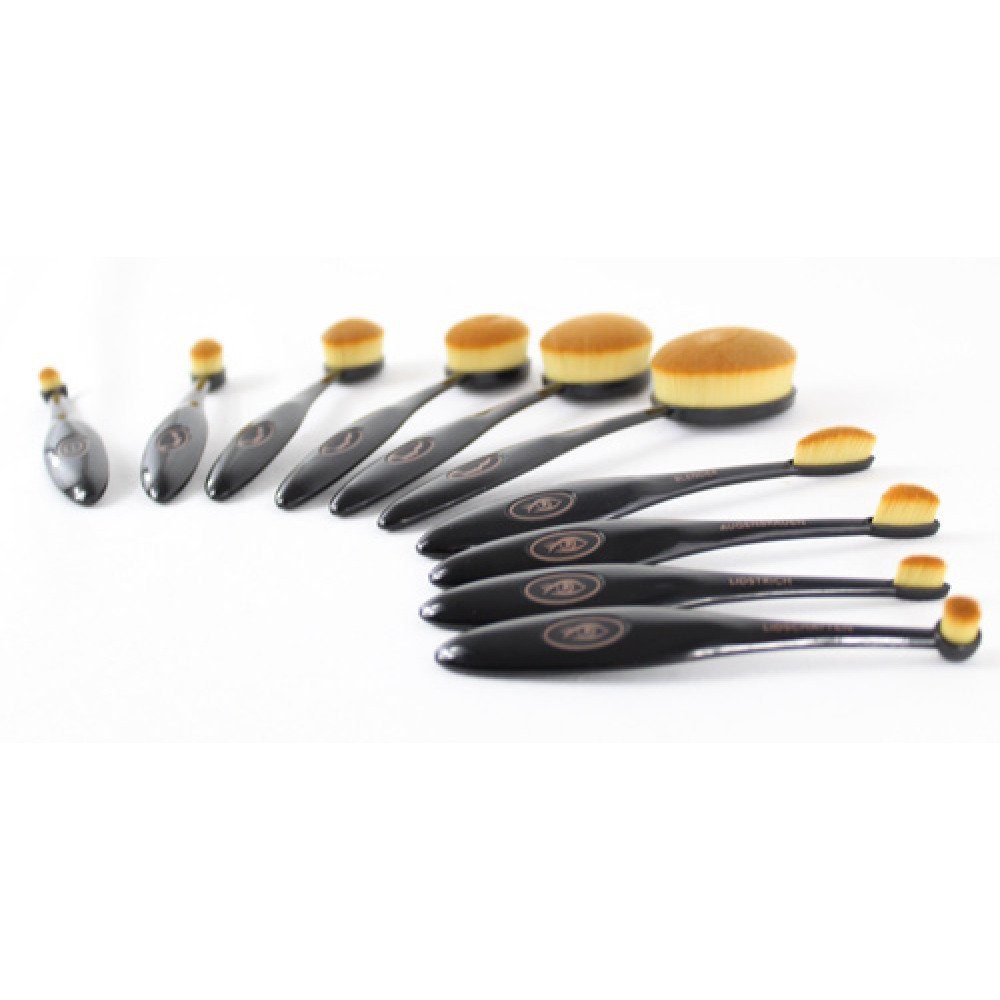 DS Produkte GmbH Kosmetikpinsel-Set Pinsel Set 10 teilig Contouring Deluxe, 10 tlg.