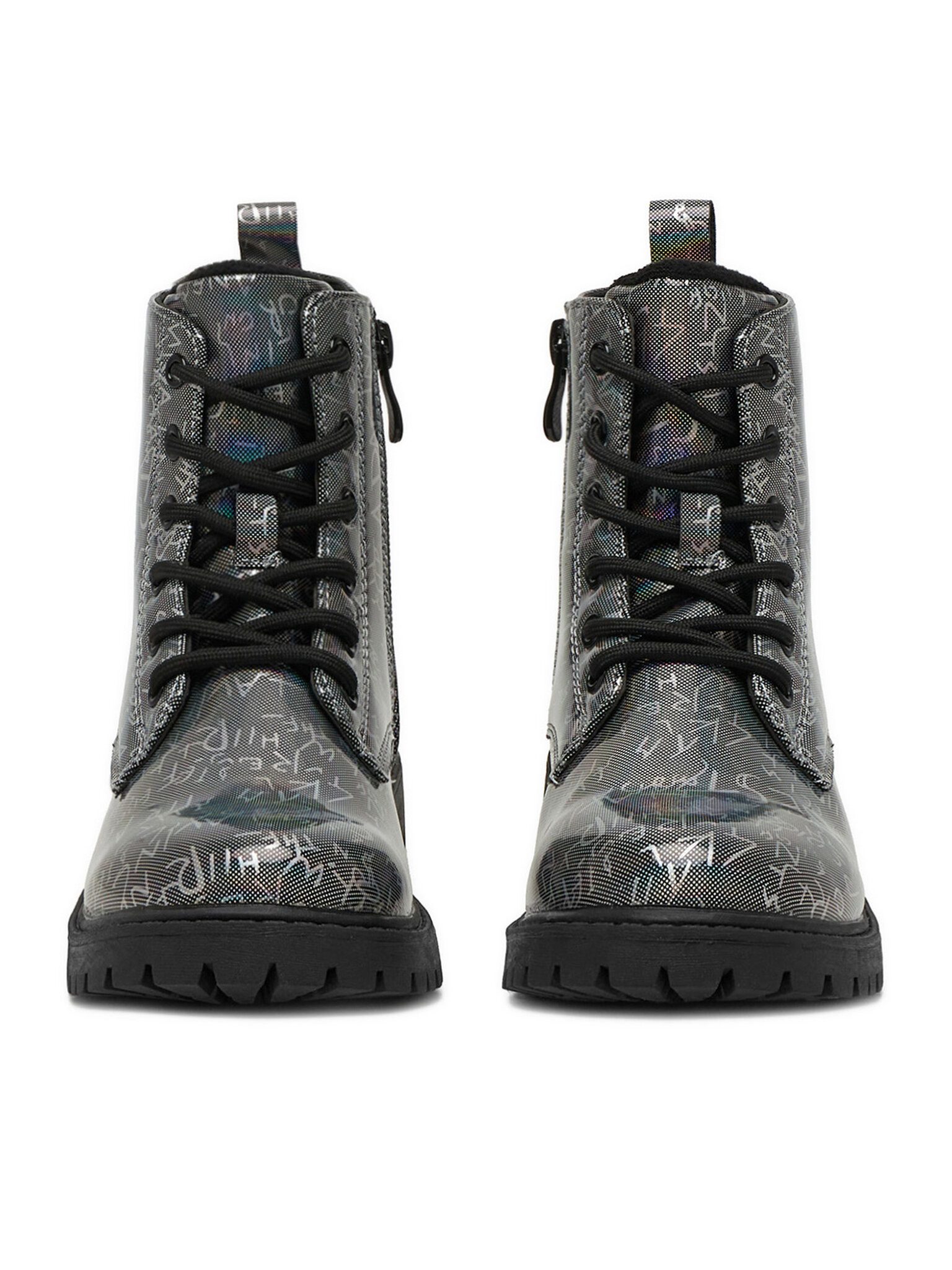 DeeZee Deezee Girl Boots Grey CEO-CM250228-8 Bootsschuh – Bild 4 von 5