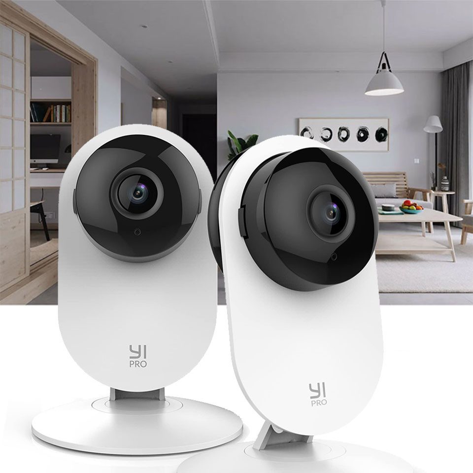 Überwachungskamera YI Home Kamera 1080P 2/4 Stücke, IP Überwachungskamera Innen WLAN