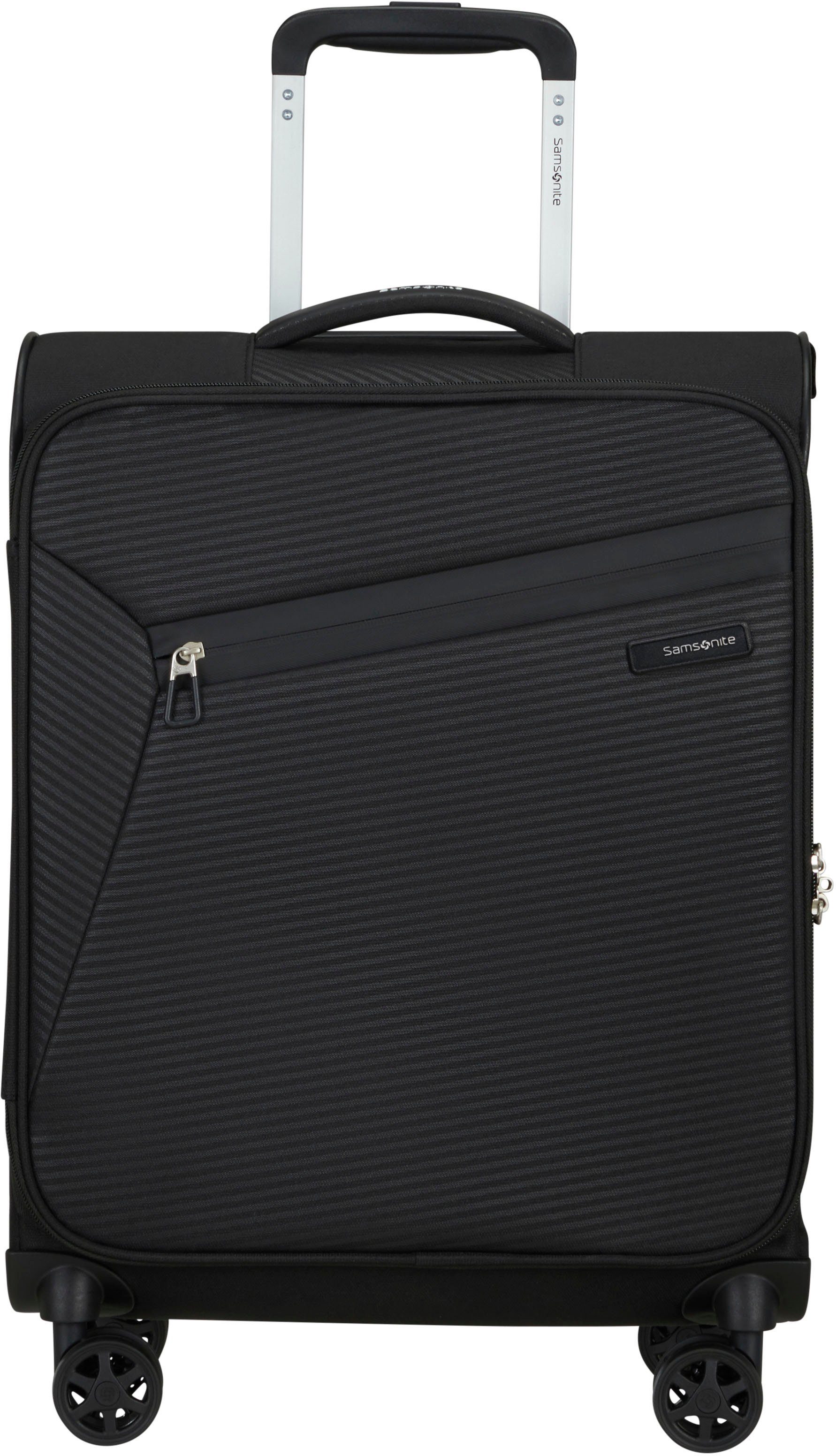 Samsonite Weichgepäck-Trolley Litebeam, Rollen 55 black, cm, 4