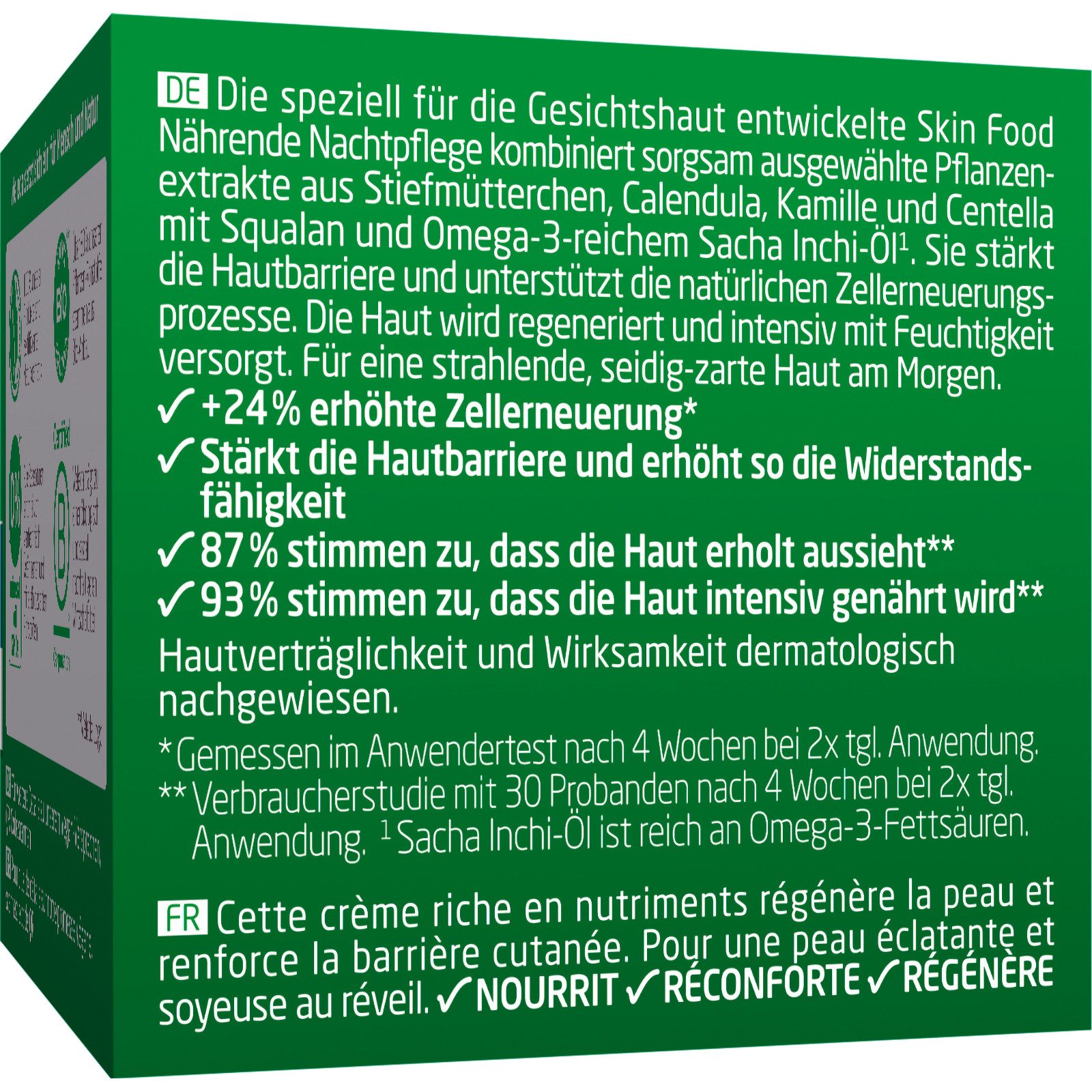 WELEDA Nachtcreme SKIN FOOD NÄHRENDE NACHTPFLEGE, für trockene Haut, regeneriert & stärkt die natürliche Hautbarriere