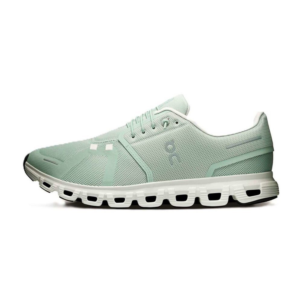 on ON - Cloud 6 - Grün Schnürschuh