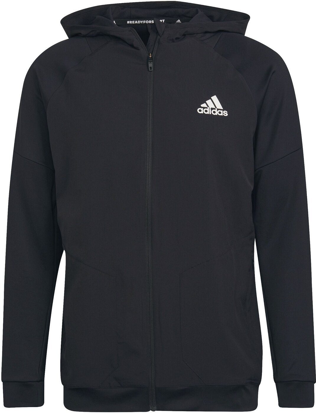 Adidas Herren Sportswear adidas M Jacke Performance Funktionsshirt TRAIN adidas FZ Black