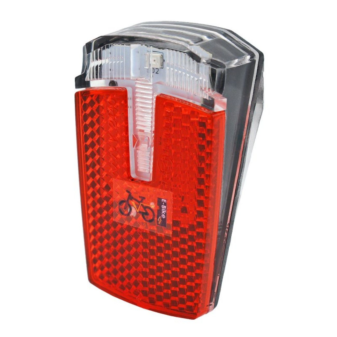 bahama Fahrrad-Rücklicht mit Refkletor, StVZO-Zulassung, 8 Candela, wasserabweisend