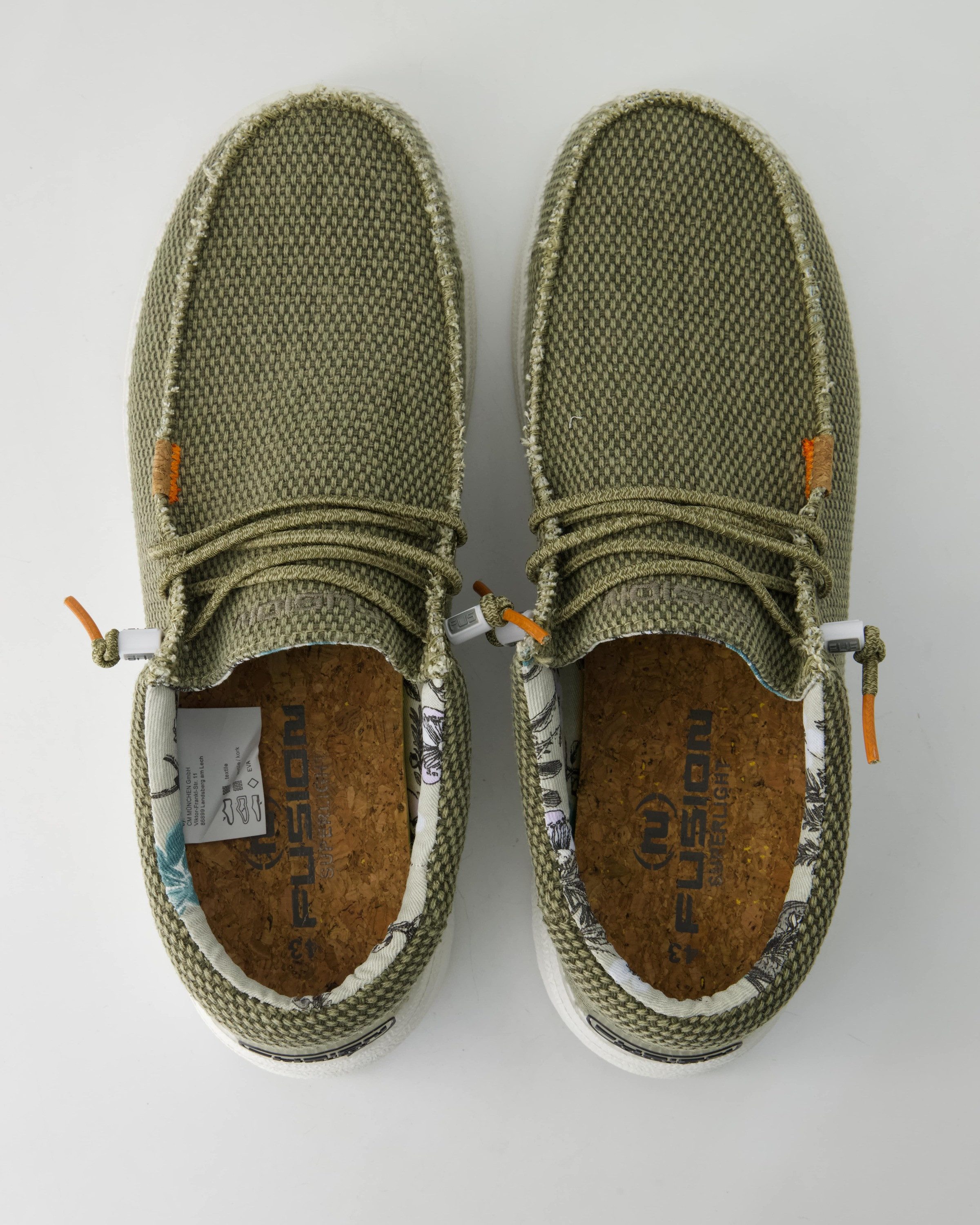 Fusion Jack Jute moss Slipper Obermaterial: Textil