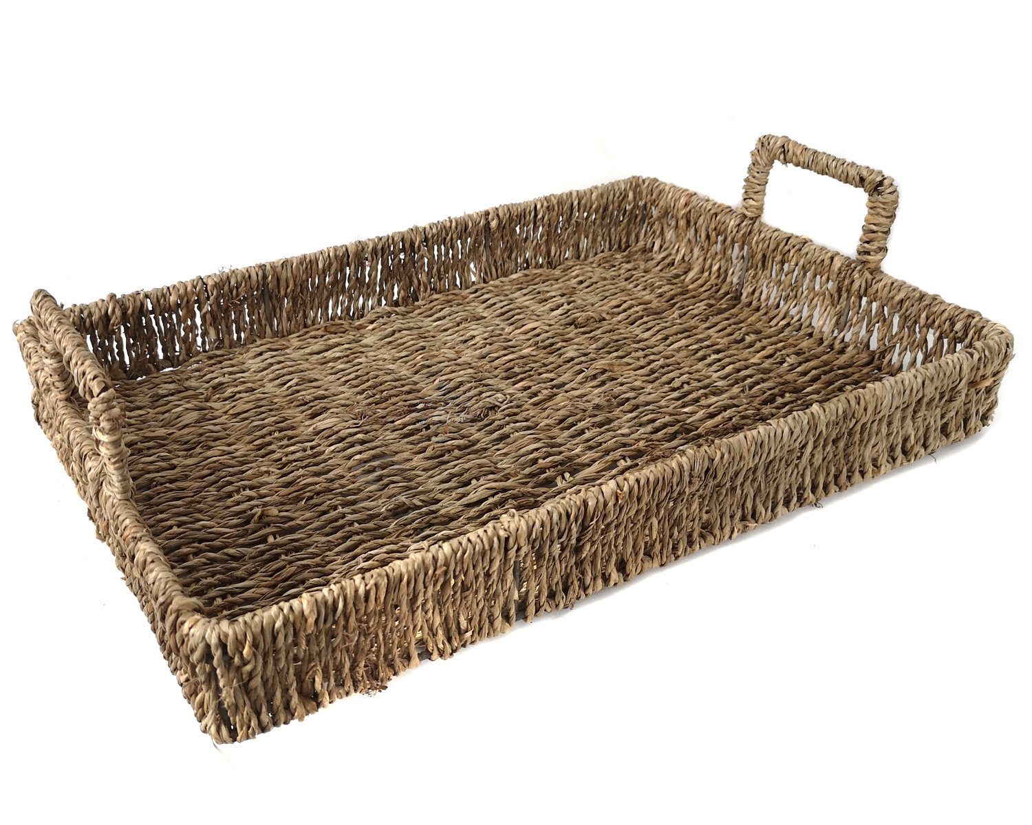 Yudu Weidenkorb Korb Schrankkorb Regalkorb Kiste Ausbewahrungskorb Seegrass günstig online kaufen