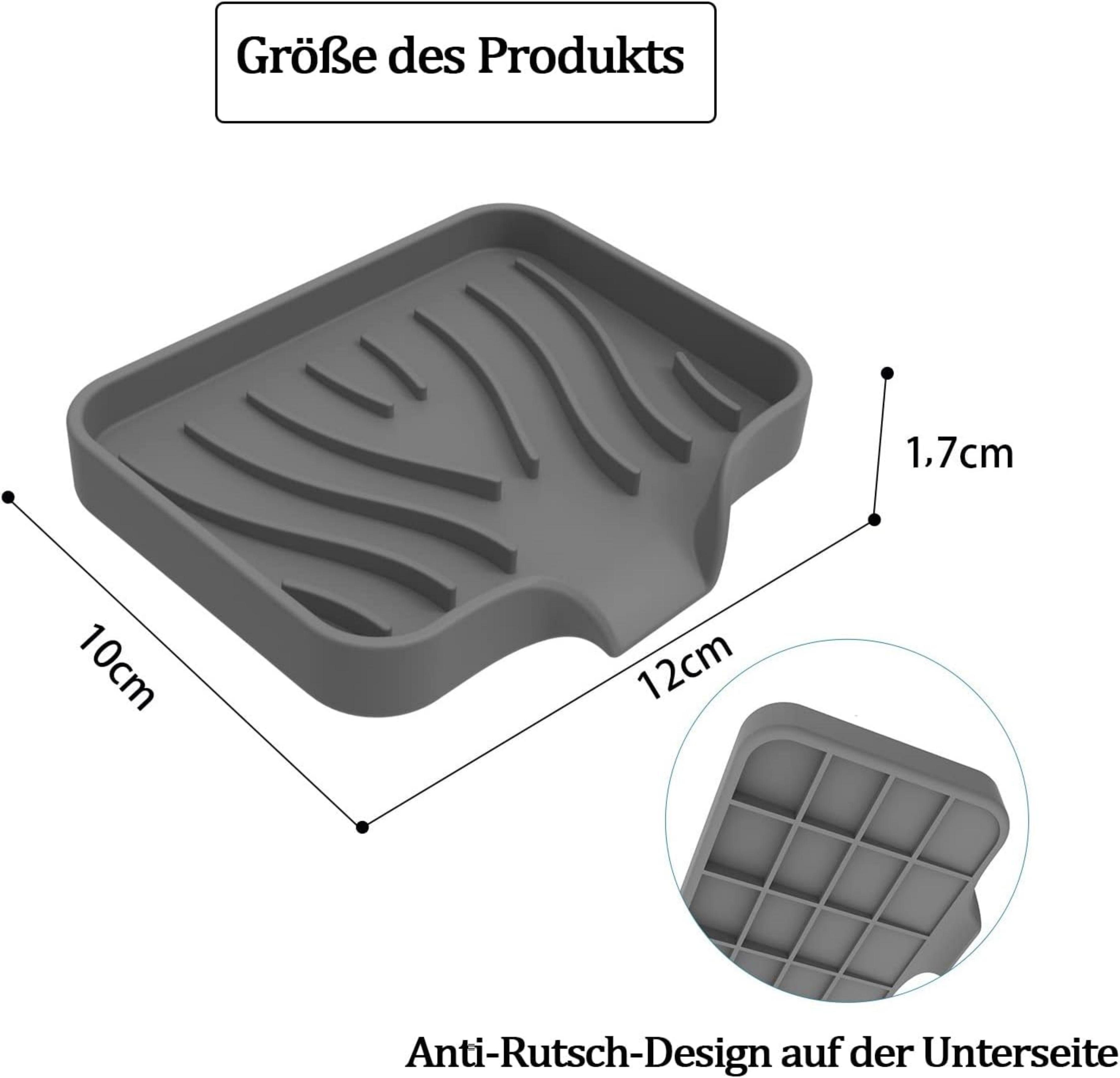 Coonoor Seifenschale Seifenschale mit Ablauf Silikon Rutschfreies günstig online kaufen