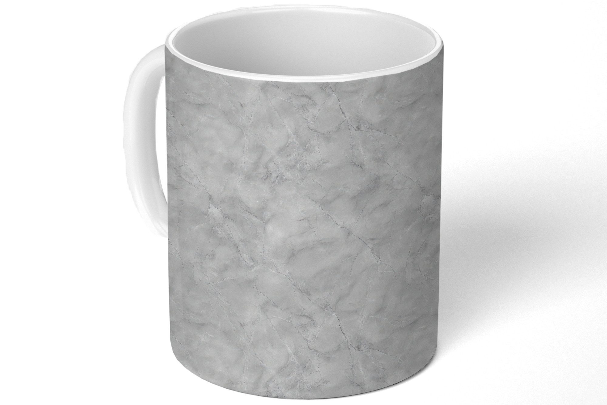 Tasse Grau - Marmor - Matt