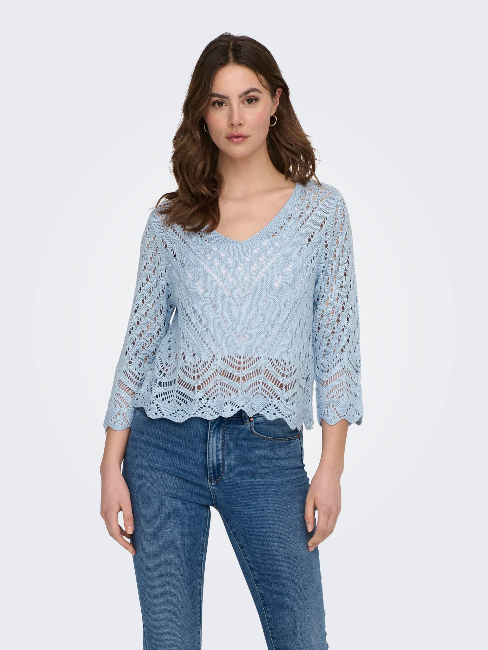 JDY Ajourpullover New Sun (1-tlg) günstig online kaufen