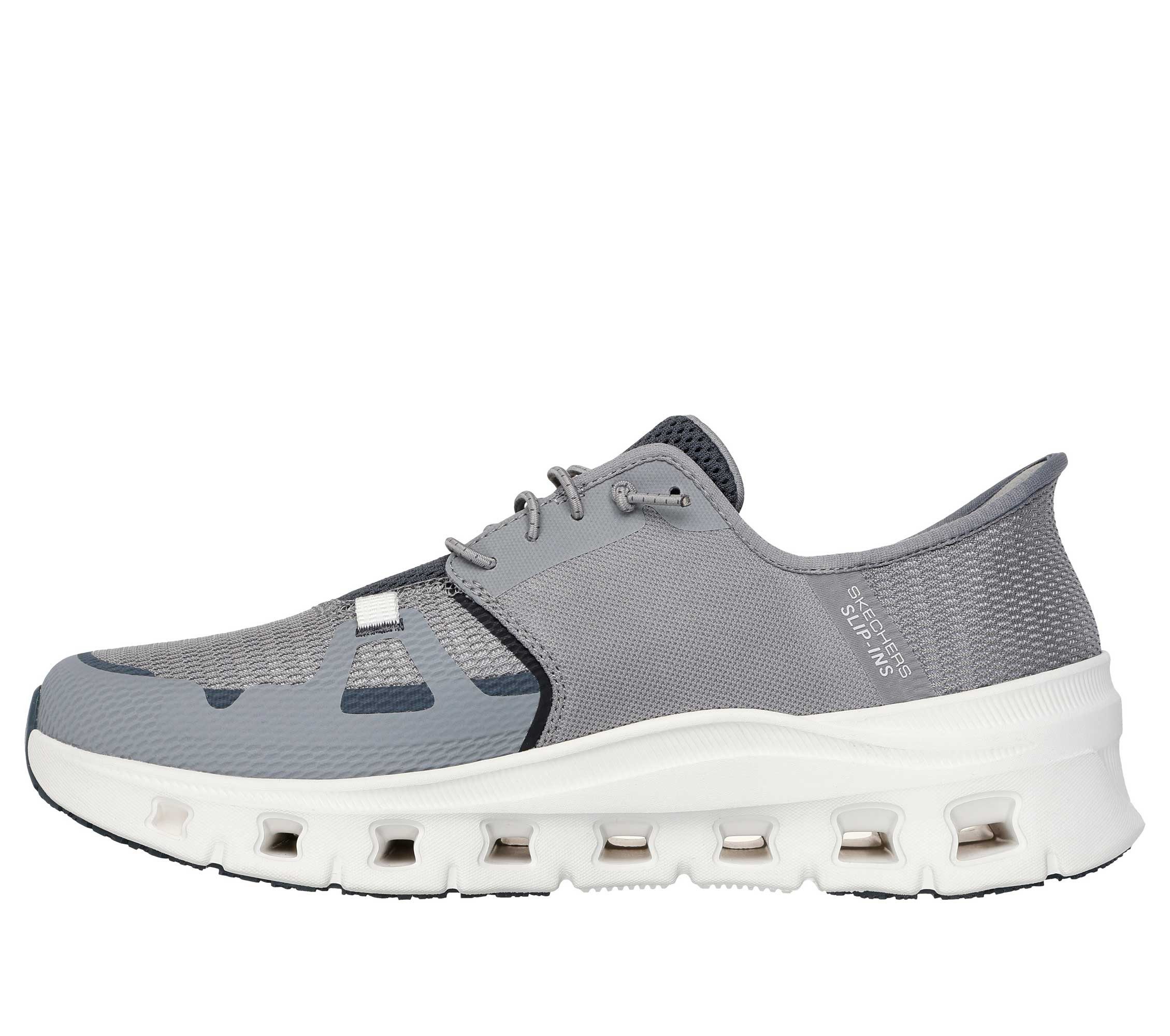 Skechers GLIDE-STEP PRO OB SR Berufsschuh Herren Slip-On ohne Schnüren Arbeitsschuh Air-Cooled - Memory Foam - Vegan - EN ISO 20347:2022+A1:2024