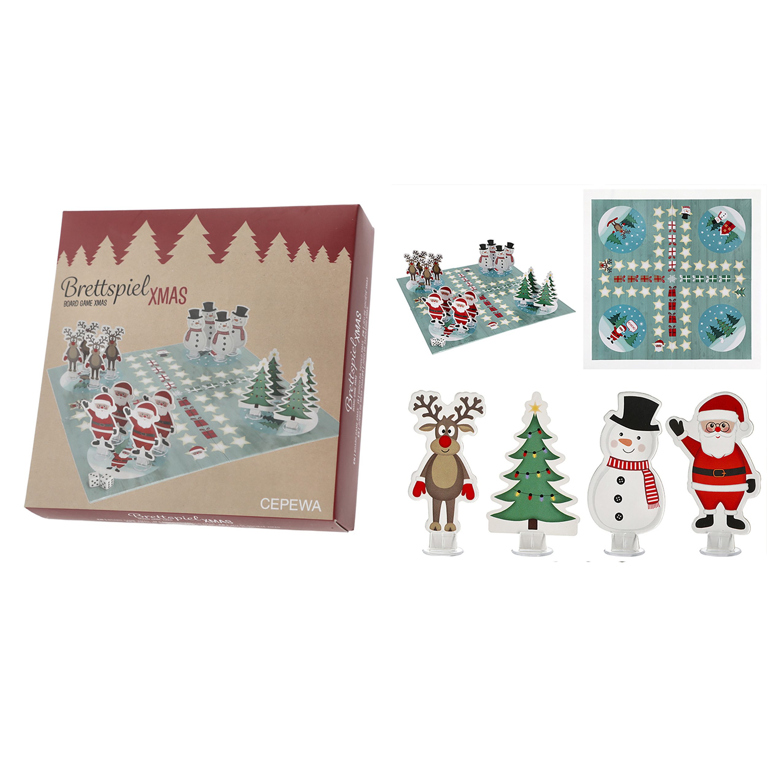 Annastore Spielesammlung Jahrhundertspiel "Ärgere Dich nicht" Brettspiel, Gesellschaftsspiel Weihnachten