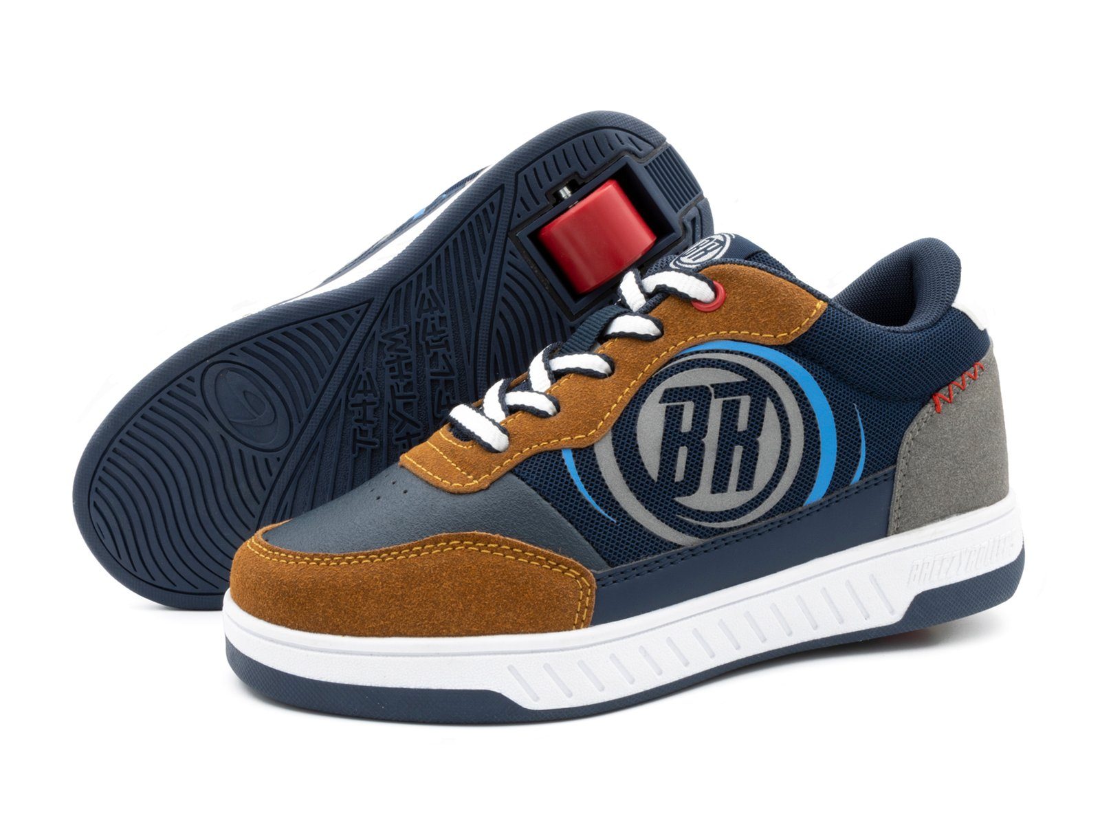 BREEZY ROLLERS Schuhe mit Rollen Rollschuhe Sneaker Heelys 2-in-1 Kinderschuhe Rollschuhe