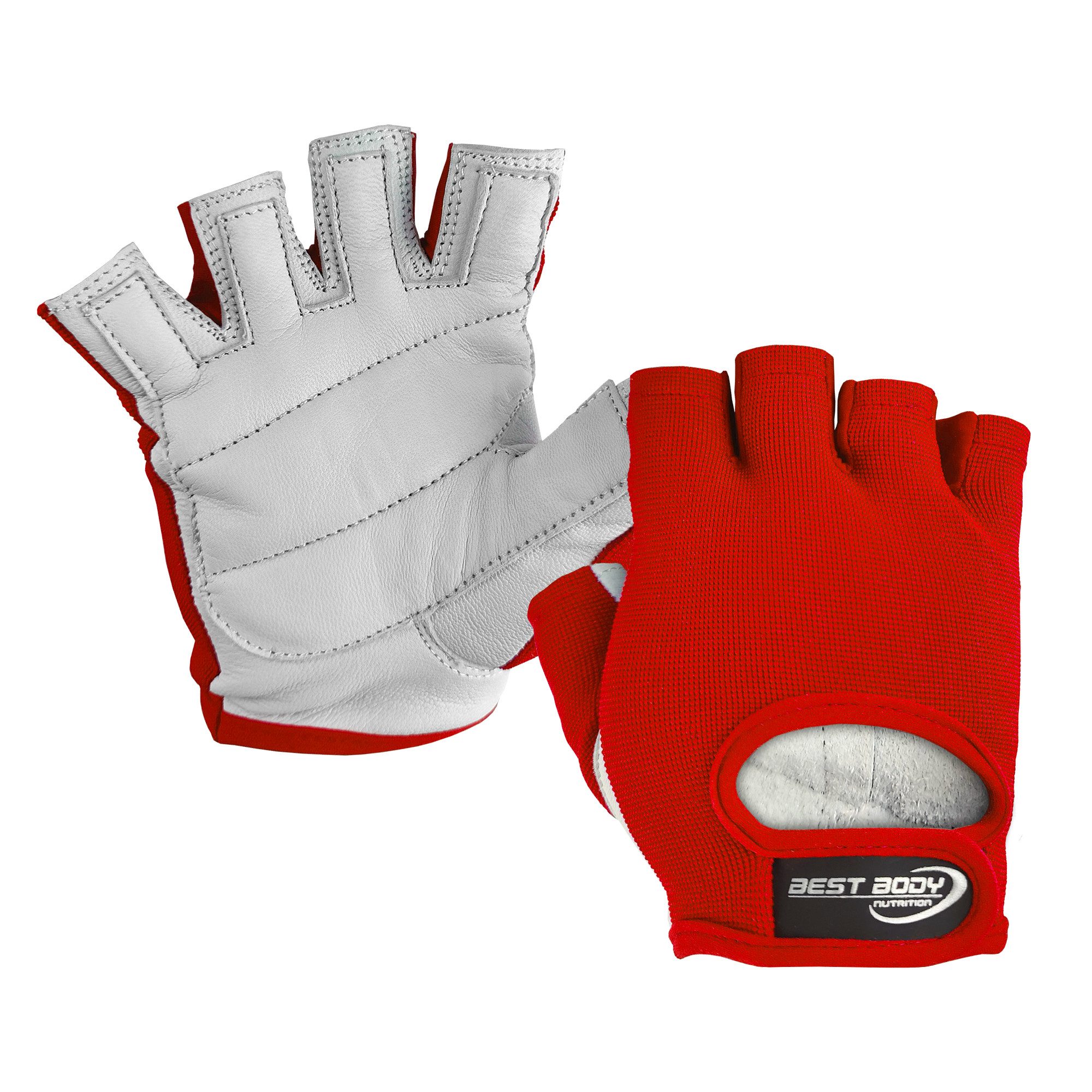 Best Body Nutrition Trainingshandschuhe Handschuhe Power - rot - Paar günstig online kaufen