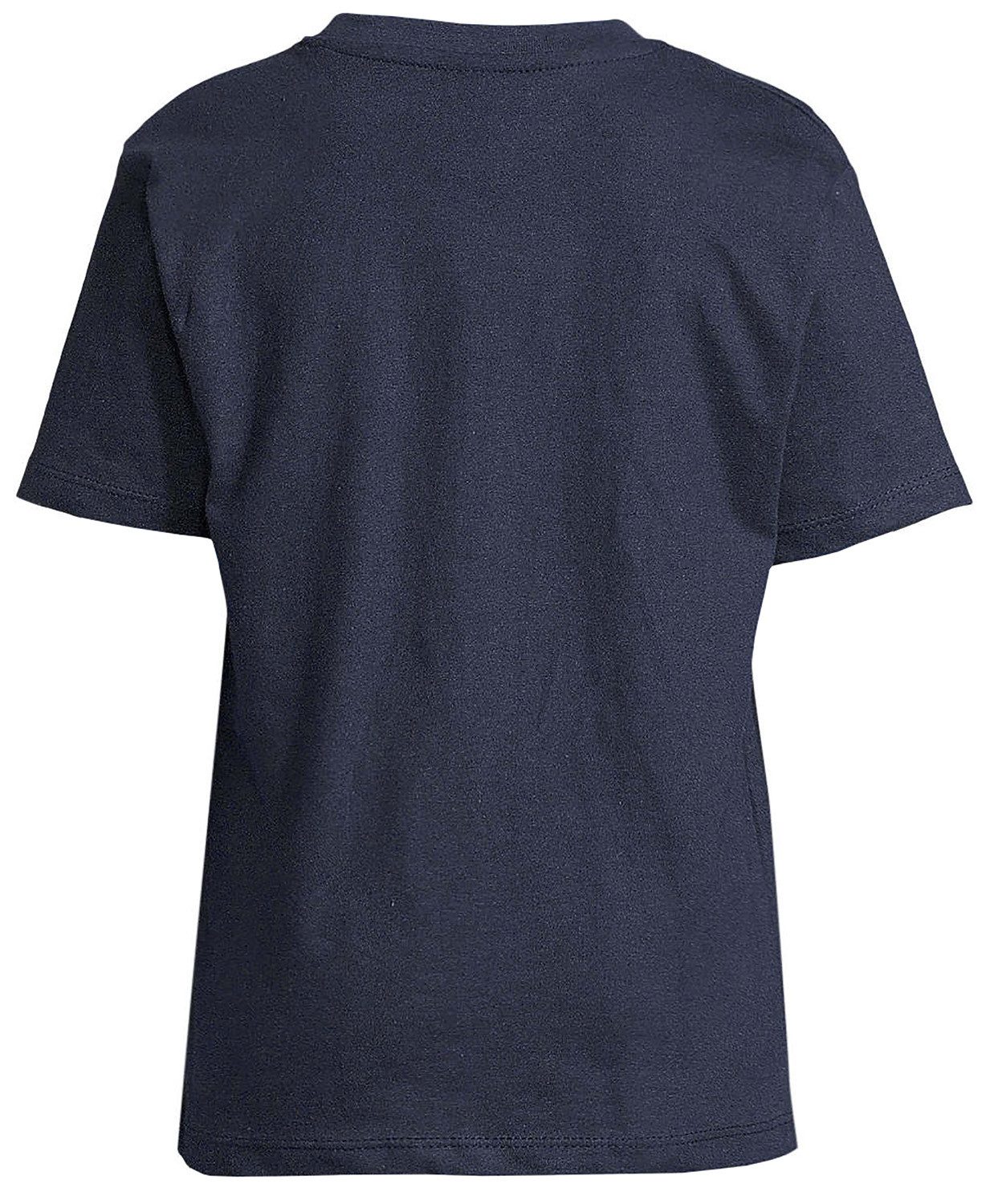 MyDesign24 T-Shirt Kinder Print Shirt Live, Love and Football Schriftzug Bedrucktes Jungen und Mädchen American Football T-Shirt i510