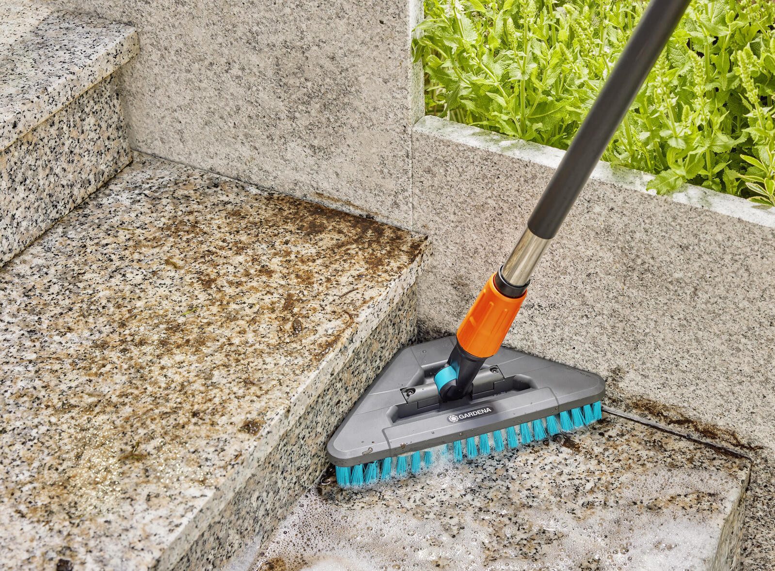 GARDENA Bewässerungssystem Gardena Stielbürste hard flex