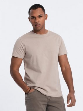 OMBRE T-Shirt Klassisches Herren-T-Shirt aus Baumwolle BASIC