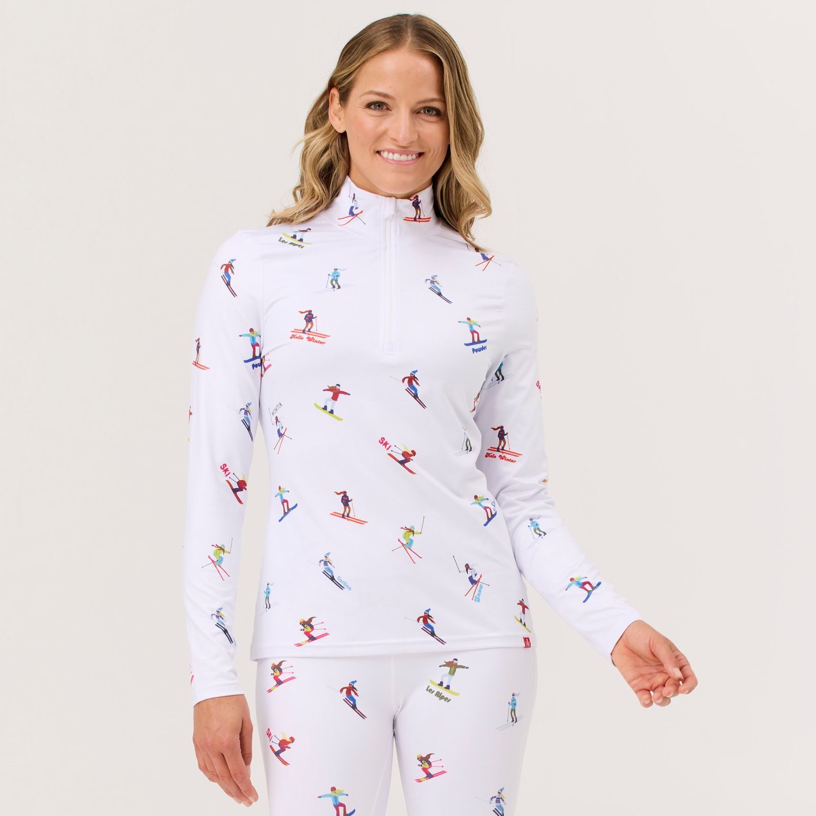 Krimson Klover Langarmshirt Multi Skiers Top (1-tlg)