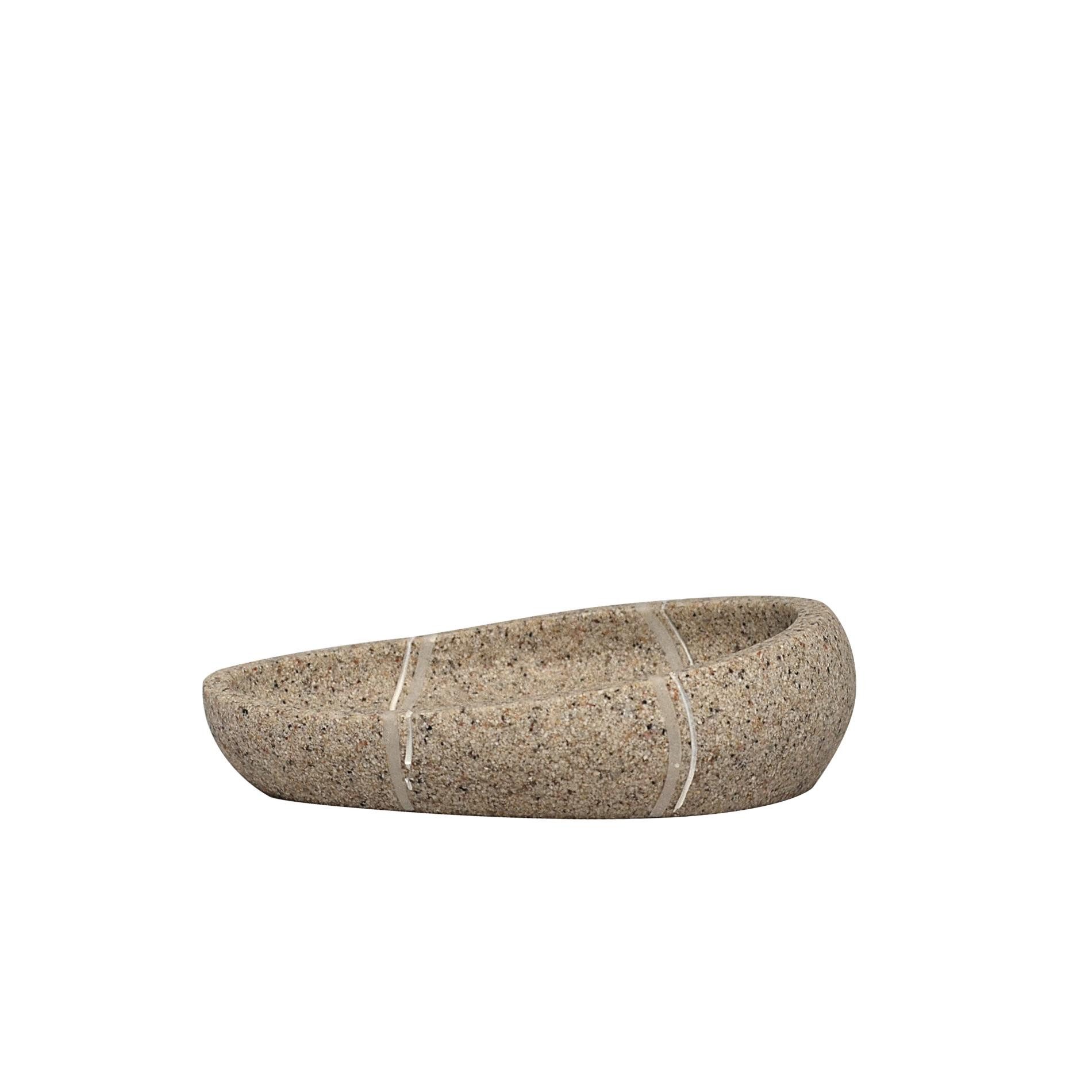 Ridder Seifenschale Little Rock beige, Breite: 12 cm
