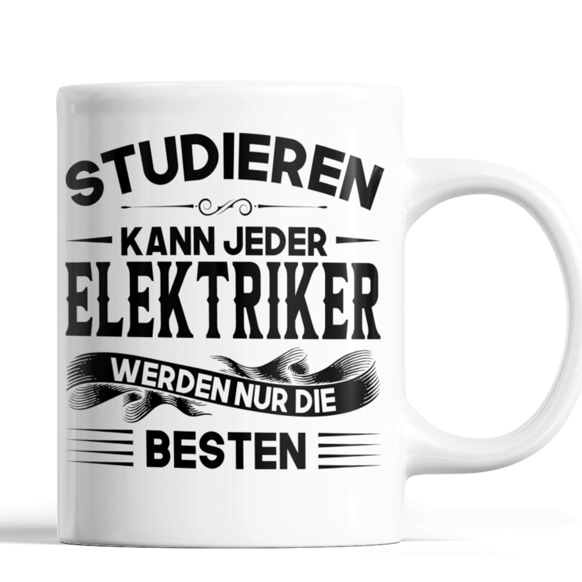 Printmacher Tasse Elektriker Tasse Studieren Kaffeebecher Keramik - 330 ml - Handwerker, Keramik