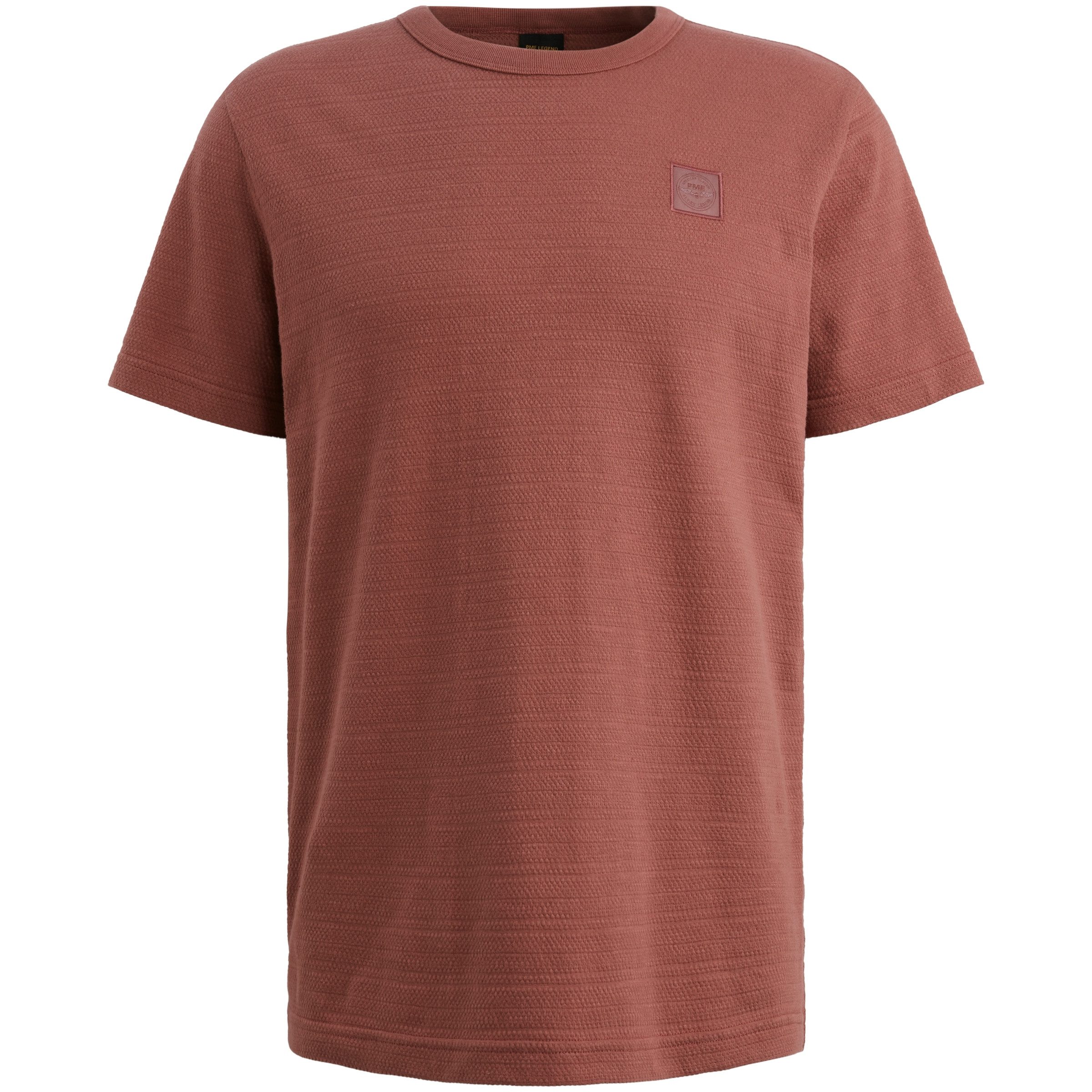 T-Shirt Short Sleeve Jacquard Striped