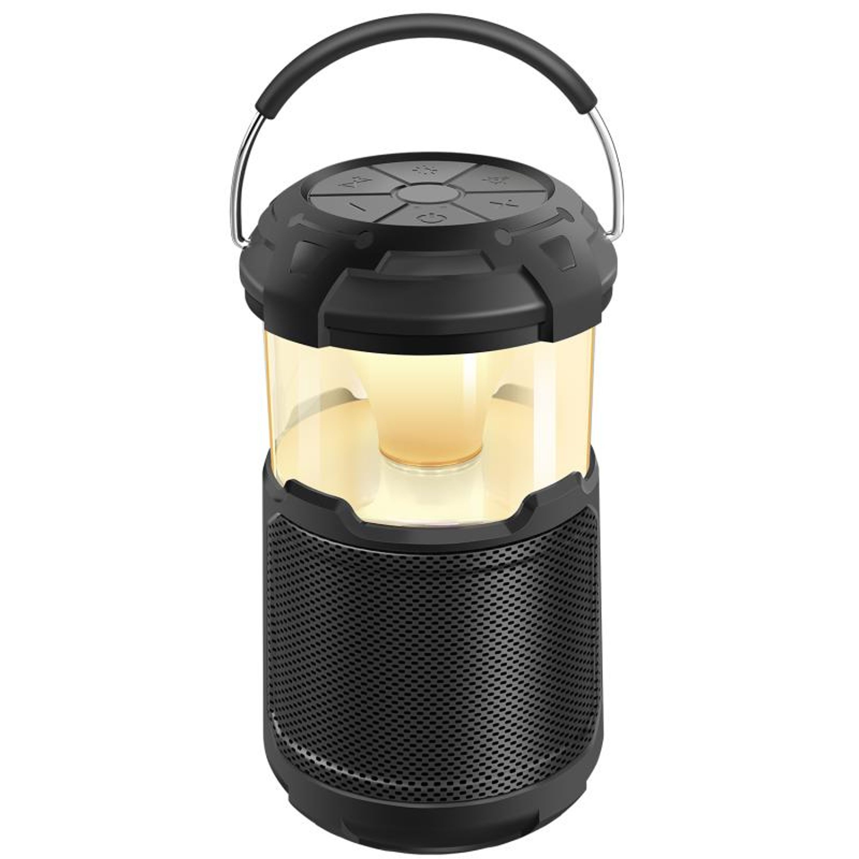 UNIVERSUM* BT 300 Bluetooth-Lautsprecher (Camping Laterne, LED dimmbar, wetterfest)