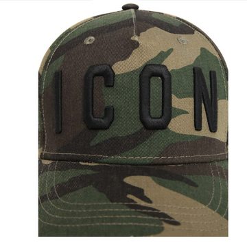 Dsquared2 Baseball Cap DSQUARED2 ICON CAMOUFLAGE LOGO BASEBALLKAPPE HAT BASEBALL CAP EMBROIDE